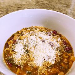 A picture of Pasta Fagioli.