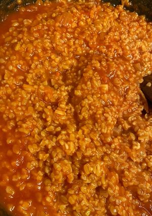 Paradicsomos bulgur🍅🥫🍛 recept fotója