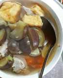 Nóng hổi vừa thổi vừa ăn - Canh cà tím