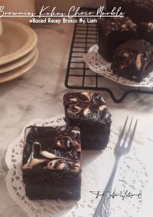 Foto resep Brownies Kukus Choco Marble (Based Resep Brokus Ny.Liem)