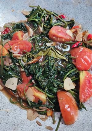 Foto resep Cah kangkung rumahan