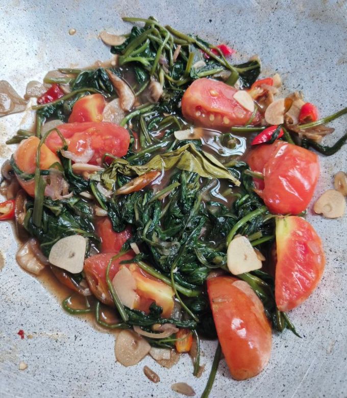 Foto resep Cah kangkung rumahan