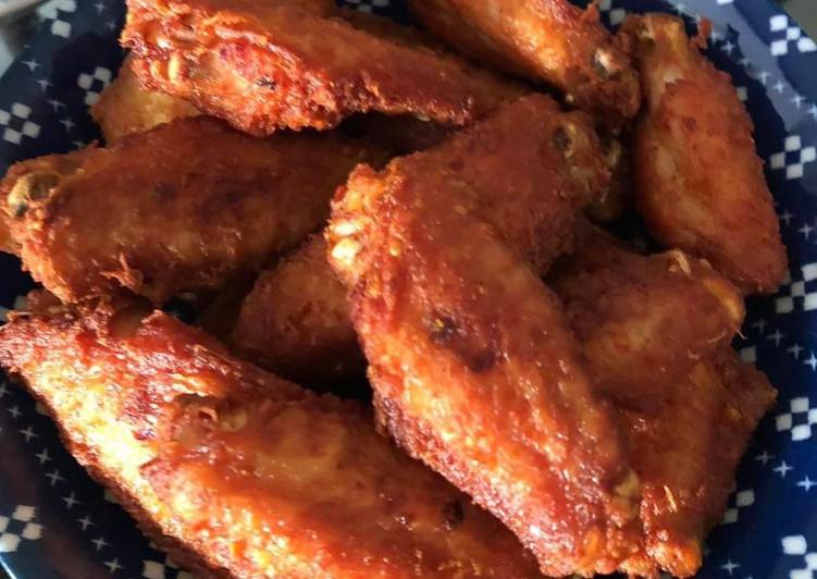 Steps to Make Ultimate Fried chicken wings