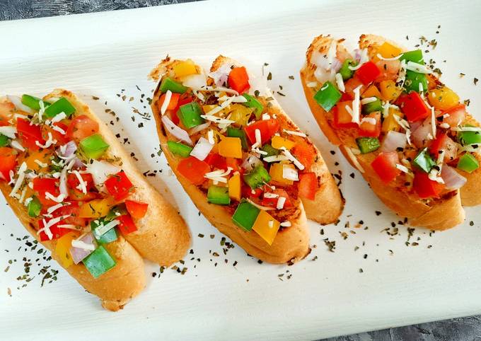 Recipe of Gordon Ramsay Garden Fresh Veggie Basil Bruschetta