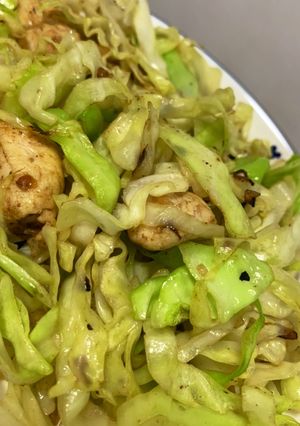雞胸肉炒椰菜 的食譜成品照片