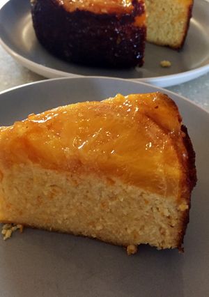 A picture of Orange & Almond Cake 🍊.