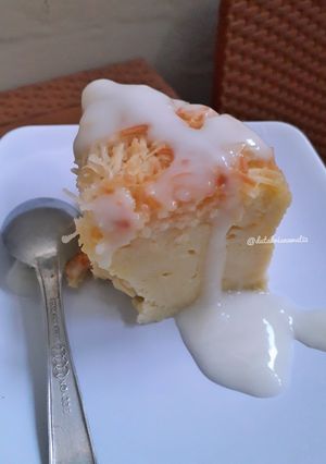 Foto resep Puding bread simpel bikin nagih