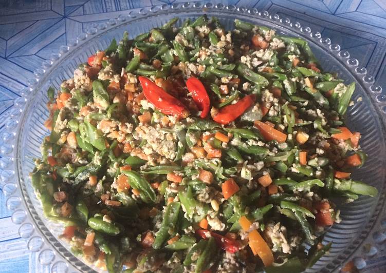 Orak arik buncis wortel