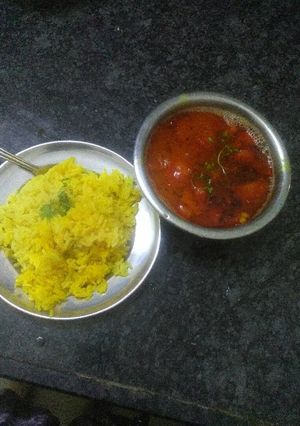 फ्राई दाल और राइस (Fry daal and rice recipe in hindi) रेसिपी मुख्य फोटो