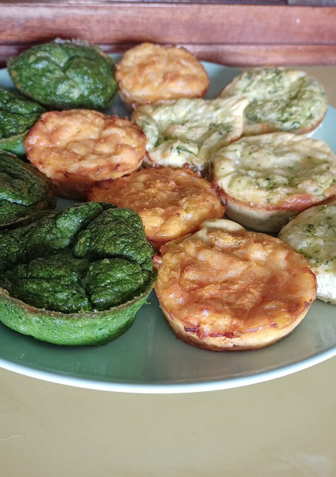 Una foto de Muffins de verduras