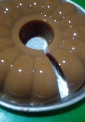 Foto resep Puding thai tea simpel