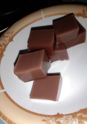 Foto resep Agar2 santan coklat blend