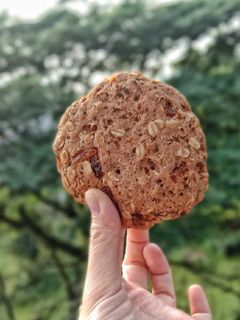 Foto resep American style scone / rolled oat raisin scone
