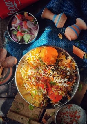 A picture of Degi Style Mutton Biryani.