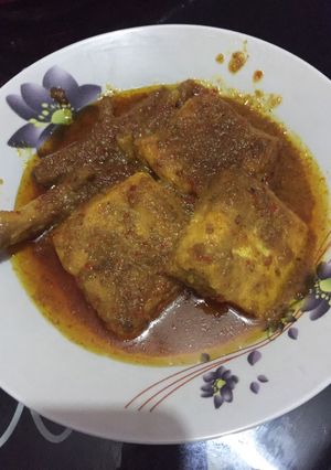 Foto resep Rendang tahu bandung ceker ayam