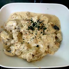 A picture of My Fillet of Pork & Mushroom in a Creamy Mustard Sauce 😋.