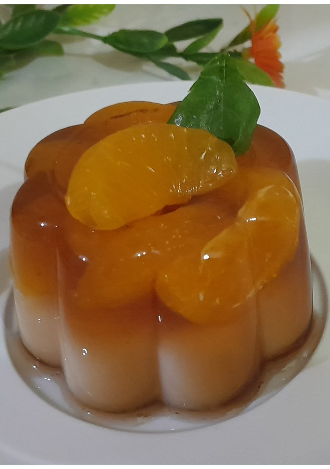 Foto resep Puding Teh Susu