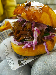 Una foto de Hamburguesa pan brioche