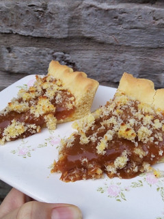 Una foto de 🥥Torta de coco y dulce de leche!!! 🥥