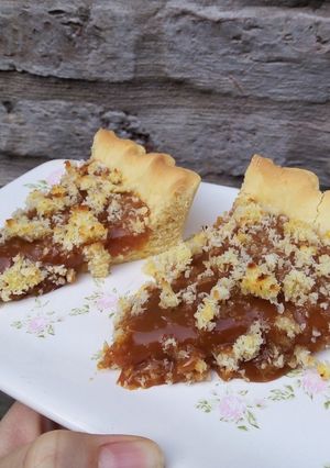 Una foto de 🥥Torta de coco y dulce de leche!!! 🥥