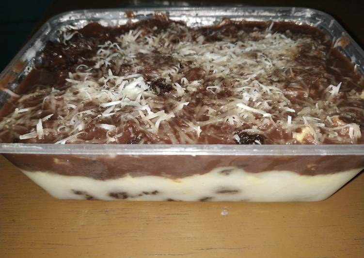 WAJIB DICOBA! Inilah Cara Membuat Cheese Cream Coklat Dessert Box Simpel
