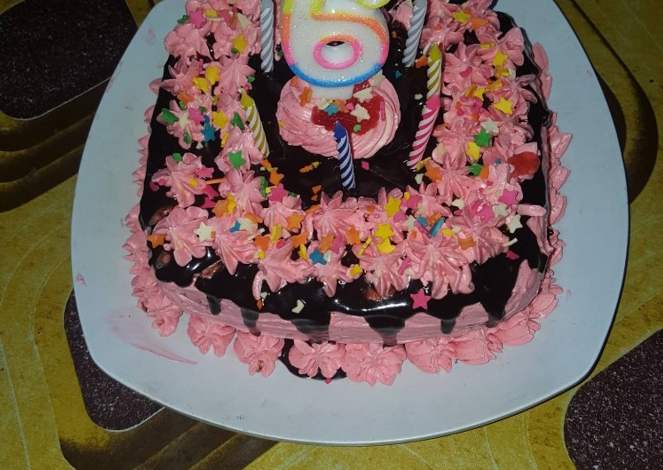 Resep Birthday cake brownis yang Sempurna