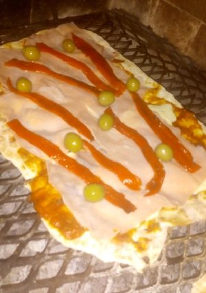 Foto principal de Pizza a la parrilla 👏👏👏