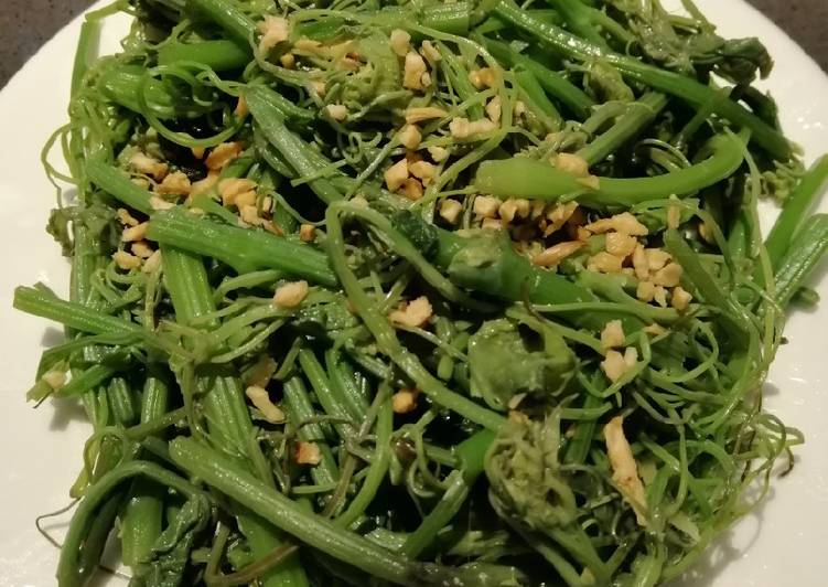 Recipe of Delicious Sauteed Leafy Veges