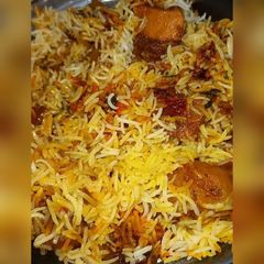 A picture of Spicy Biryani 🌶.