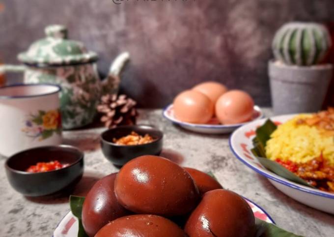 Ternyata begini loh! Bagaimana cara memasak 66. Telur Pindang sajian Hari Raya  enak