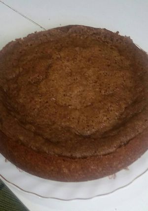 Una foto de Pastel de plátano y naranja