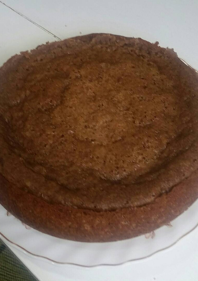 Una foto de Pastel de plátano y naranja