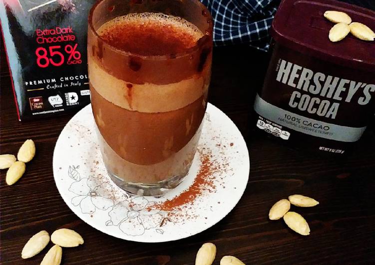 Langkah Mudah untuk Membuat 💢Almond Milk Hot Chocolate 💢, Enak