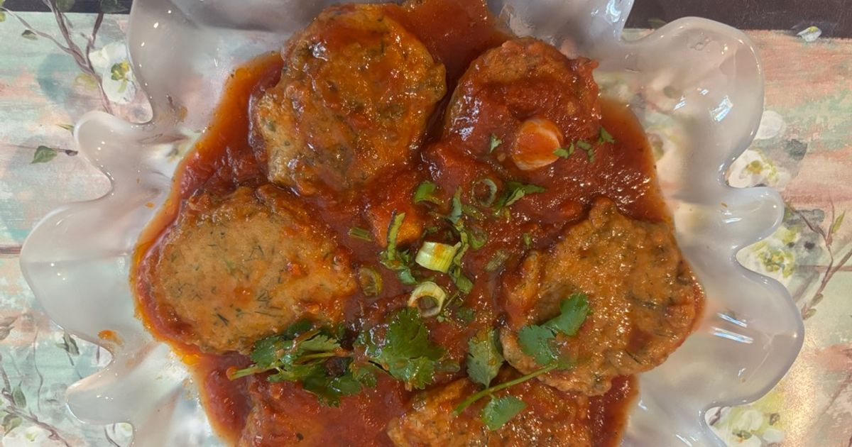 Dill Fish Cakes With Tomato Sauce Recipe By Minh Hayes