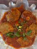 Dill Fish Cakes with Tomato Sauce
