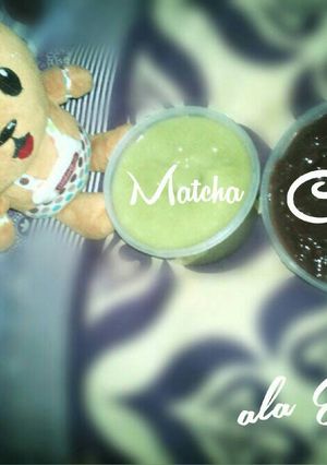 Foto resep Selai Chocolatos (Cokelat & Matcha)