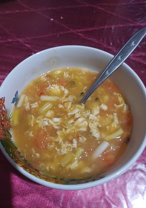 Foto resep Tomat telur kuah