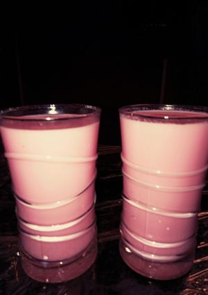 A picture of Rose milk.