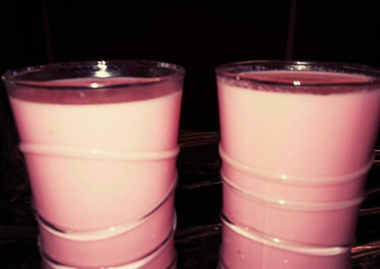 Rose milk