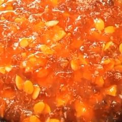 A picture of Sago Halwa.