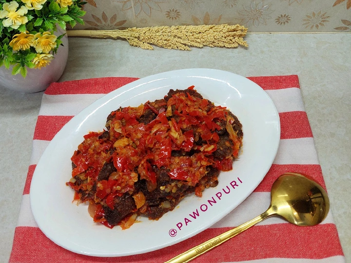Cara Mudah Membikin Resep Dendeng Balado yang  Bikin Ketagihan Anti Ribet, Mantap Sekali
