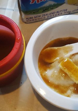 Foto resep Mpasi 12m+ Oatmeal saus Kurma