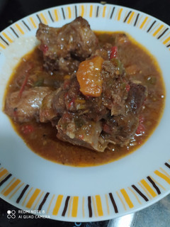 Una foto de Rabo de ternera