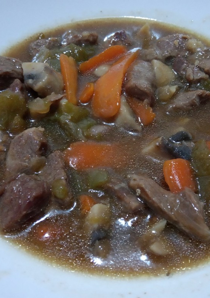 Una foto de Ternera con verduras