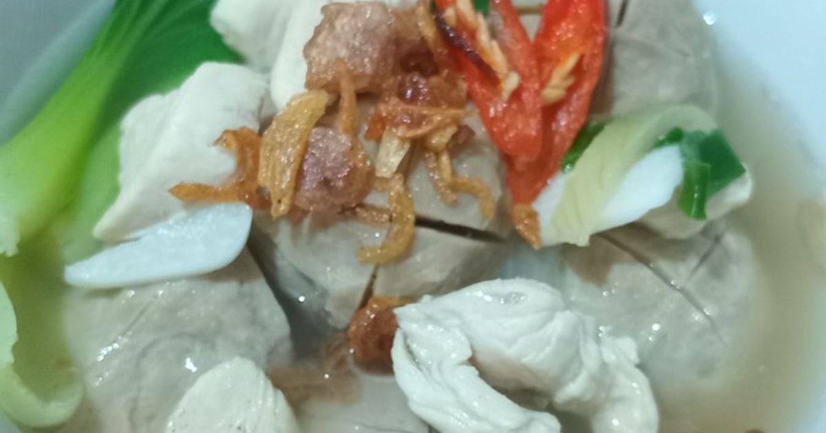 Bakso Kuah Ayam Simpel