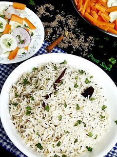 जीरा राइस (jeera rice recipe in Hindi) रेसिपी मुख्य फोटो
