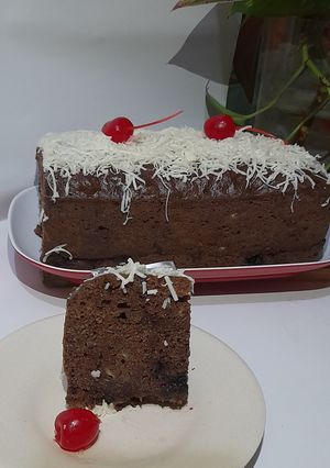 Foto resep Brownies Kukus Pisang Keju (Banana Choco Cheese Cake)