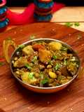 Undhiyu - Traditional Gujrathi Sabji Recipe