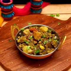 A picture of Undhiyu - Traditional Gujrathi Sabji Recipe.