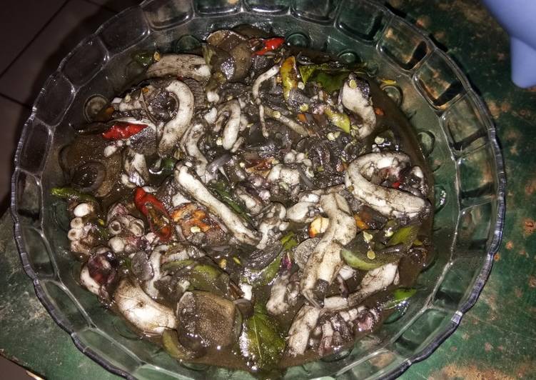 Sotong Tumis Hitam